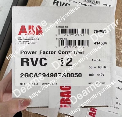 1pc ABB RVC-12 power factor controller 100-440VAC