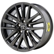 18 Toyota Camry Pvd Black Chrome-c Wheel Rim Factory Oem 69133 2021-2024