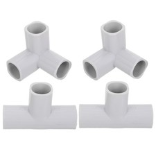 4PCS Baby Playpen Replacement Parts - T-Shaped Joints T Connectors for Play Ya