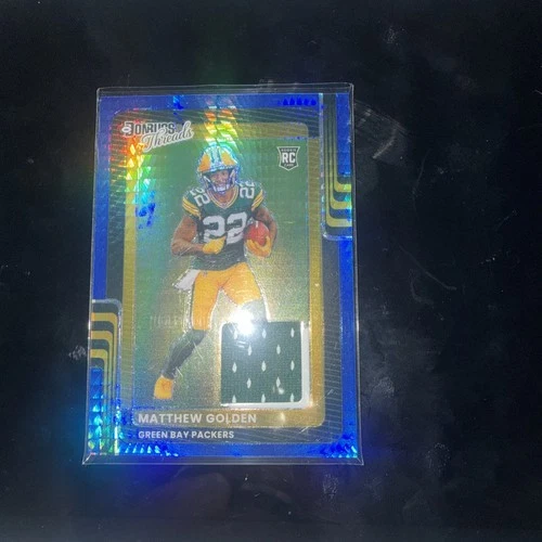 2025 Donruss Optic Matthew Golden Blue Hyper (RAW)