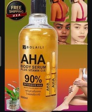 AHA Intensive Skin Whitening Serum Face  Body Brightener, 500ml USA Stock     