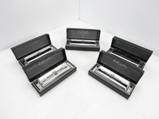 Seydel 1847 Classic Wilde Minor Harmonica Set of 5 Keys A C D E G Stainless Reed