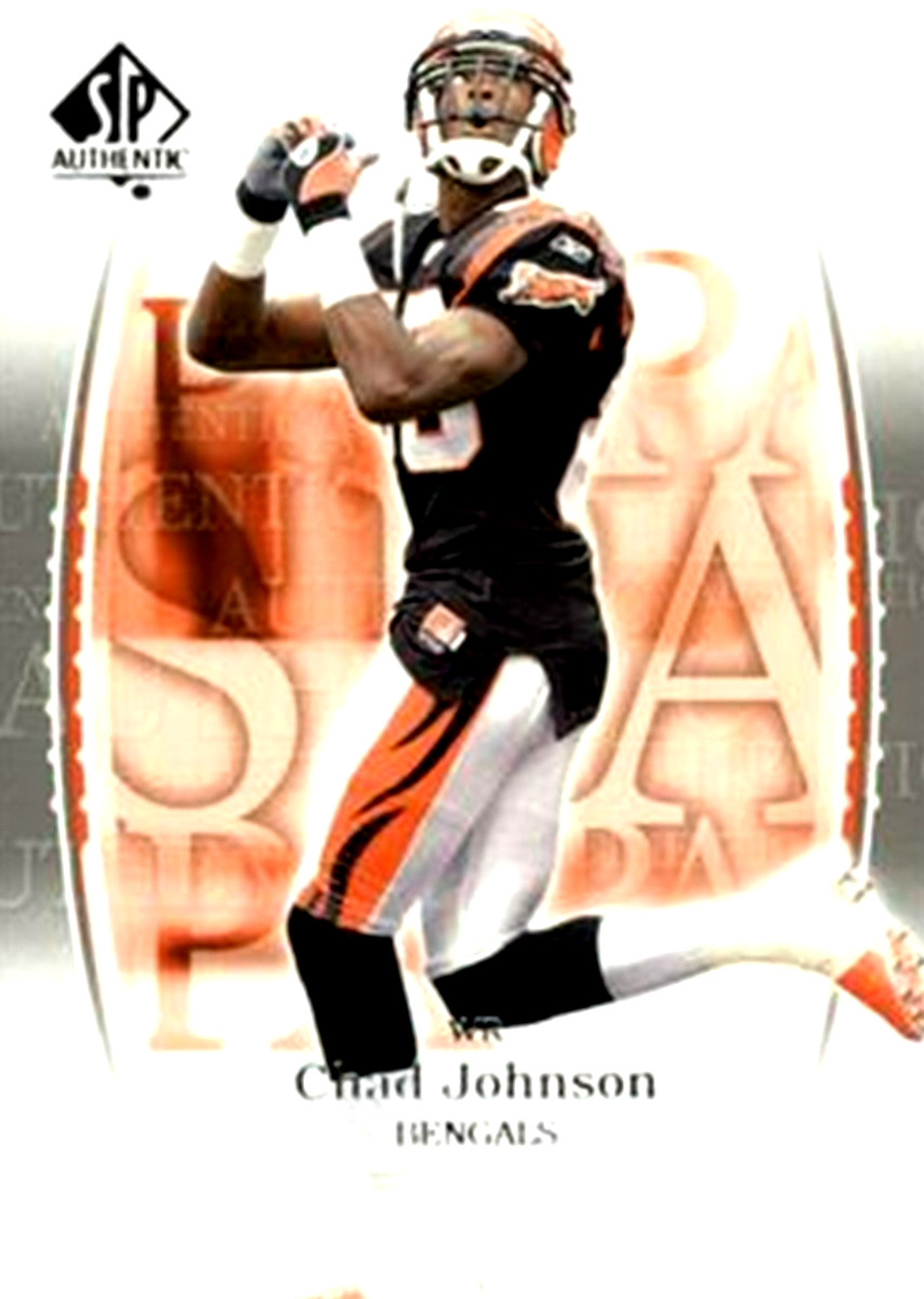 2003 SP Authentic #85 Chad Johnson Ochocinco Cincinnati Bengals