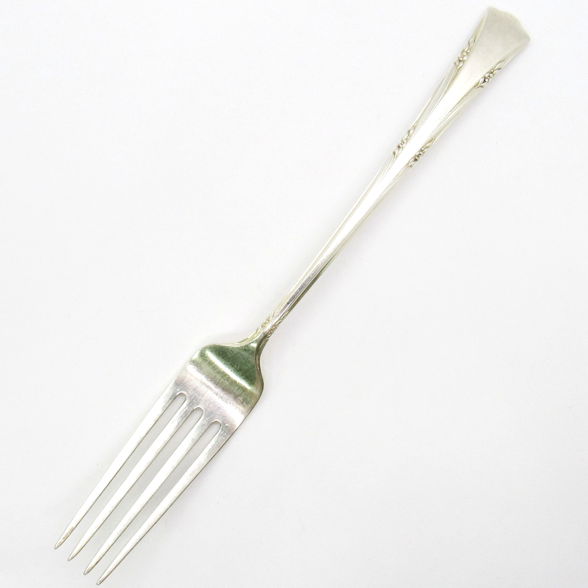 STERLING SILVER GORHAM GREENBRIER 8'' DINNER FORK FLATWARE