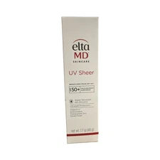 Elta Md UV Sheer Broad- Spectrum SPF 50+ 1.7oz EXP 11/25