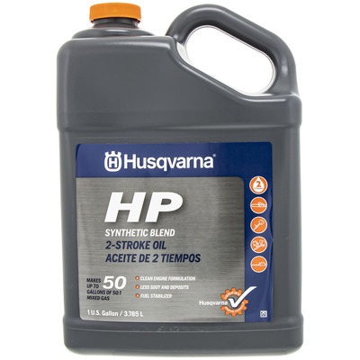 Husqvarna 1 Gallon HP 2-Stroke Engine Oil High Performance Synthetic Blend 50:1
