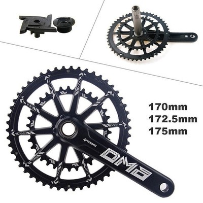 Kettenblätter 9-12S Double Sprocket Crank 34-50T Tretlager Kurbelgarnitur