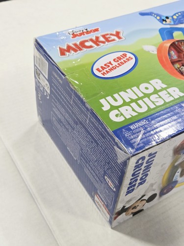 Disney Junior Mickey Mouse 10" Front Wheel Junior Cruiser Ride-On Tricycle - Picture 2 of 6