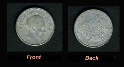 North VIETNAM 1946 Coin: 1 Dong Ho Chi Minh (2026-NVN25)