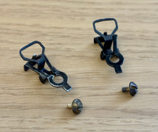 JOUEF lot x2 attelage à boucle en métal + vis  - HO 1/87