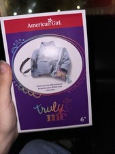 American Girl Truly Me Doll Accessories Jean Jacket Purse Leopard Headband 6 