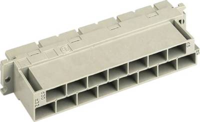 Harting 09062152871 Federleiste 2-reihig, z/d, gerade, C1 Typ H15