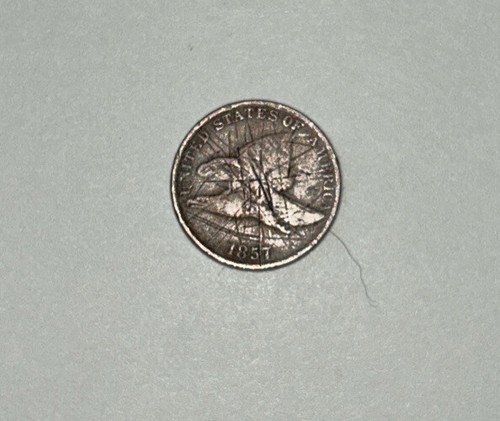 1857 Flying Eagle One Cent-penny- coin-money