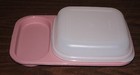 TUPPERWARE MEAL MATE DIVIDED TRAY WITH SHEER SEAL COVER — photo 2