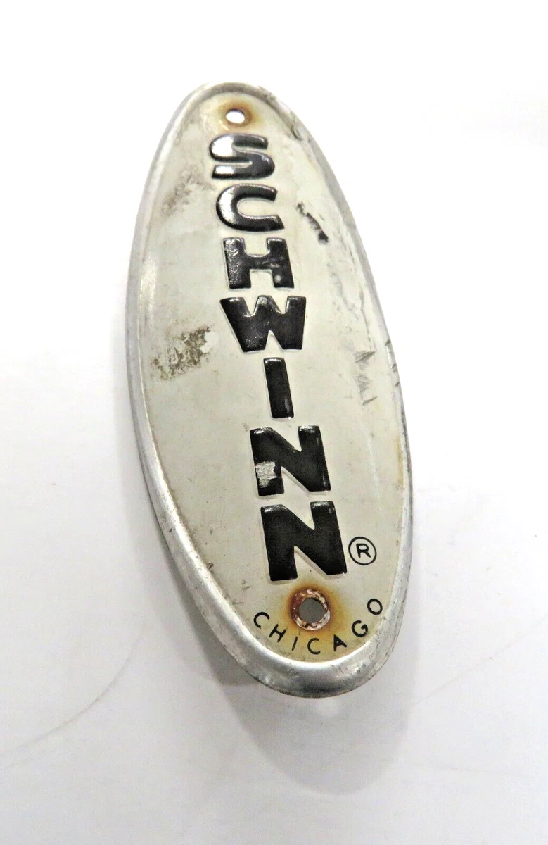 Vintage schwinn head badge sale
