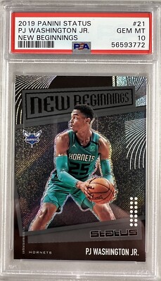 2019-20 Panini Status - Tmall New Beginnings PJ Washington