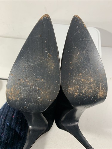STEPHANE KELIAN Designer Black Suede ankle boots. VGC. pointed toe. UK 6.5 - Picture 15 of 17