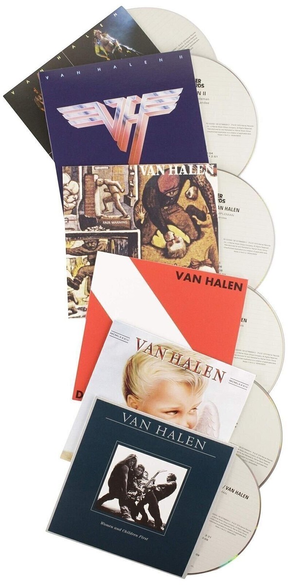 Van Halen 「 Studio Albums & Rarities」 Van Halen Sammy Hagar-Era Remasters & Rarities NOW SHIPPING