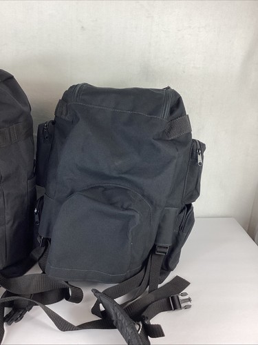 Lot Of 6 T-bags Motorcycle Nylon Luggage Bag Backpack Sissy Bar Saddle Bags + - Picture 12 of 16