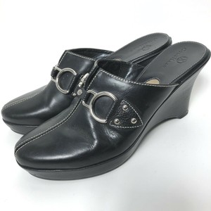 cole haan black wedges