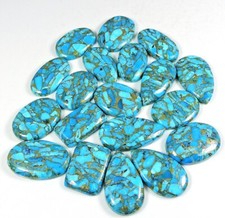 American Blue Copper Turquoise Mix Shape Cabochon Loose Gemstone Wholesale Lot