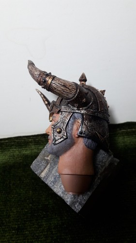 1/6 TB LEAGECOO MODEL, ACI ETC. MEDIEVAL KNIGHT BARBARIAN PLASTIC HELMET - Imagen 5 de 10