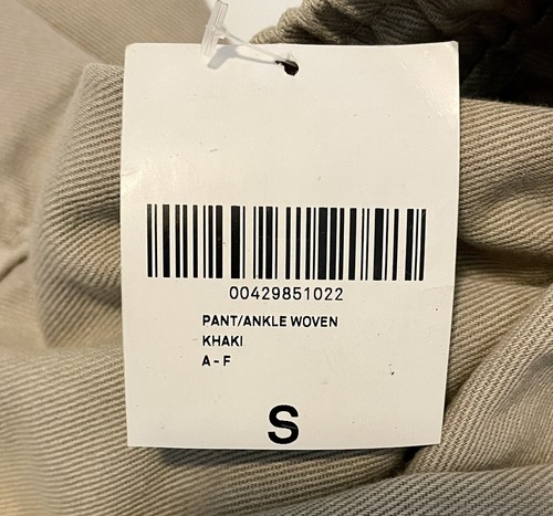 WOMENS FOREVER 21 KHAKI TAN CARGO PANTS WITH DRAWSTRING SIZE SMALL NEW WITH TAG - Picture 5 of 6