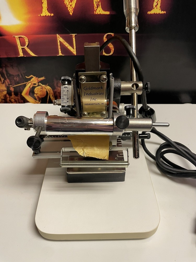 Gold Mark Industries Hot Foil Stamping Machine Howard Kingsley FREE Shipping