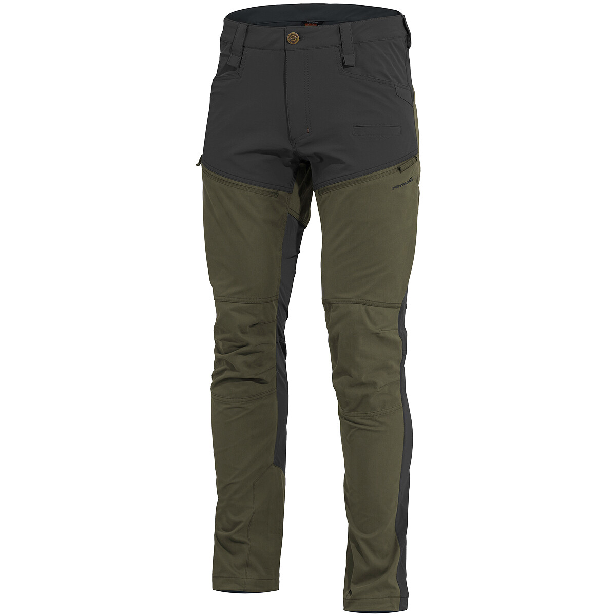 Pentagon Renegade Savanna Pantalones Hombre Outdoor Impermeable RAL 7013/Negro