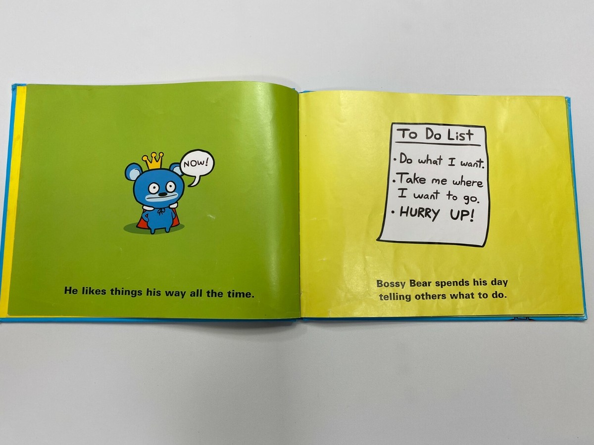Bossy Bear by David Horvath Children's Book Good Reading
