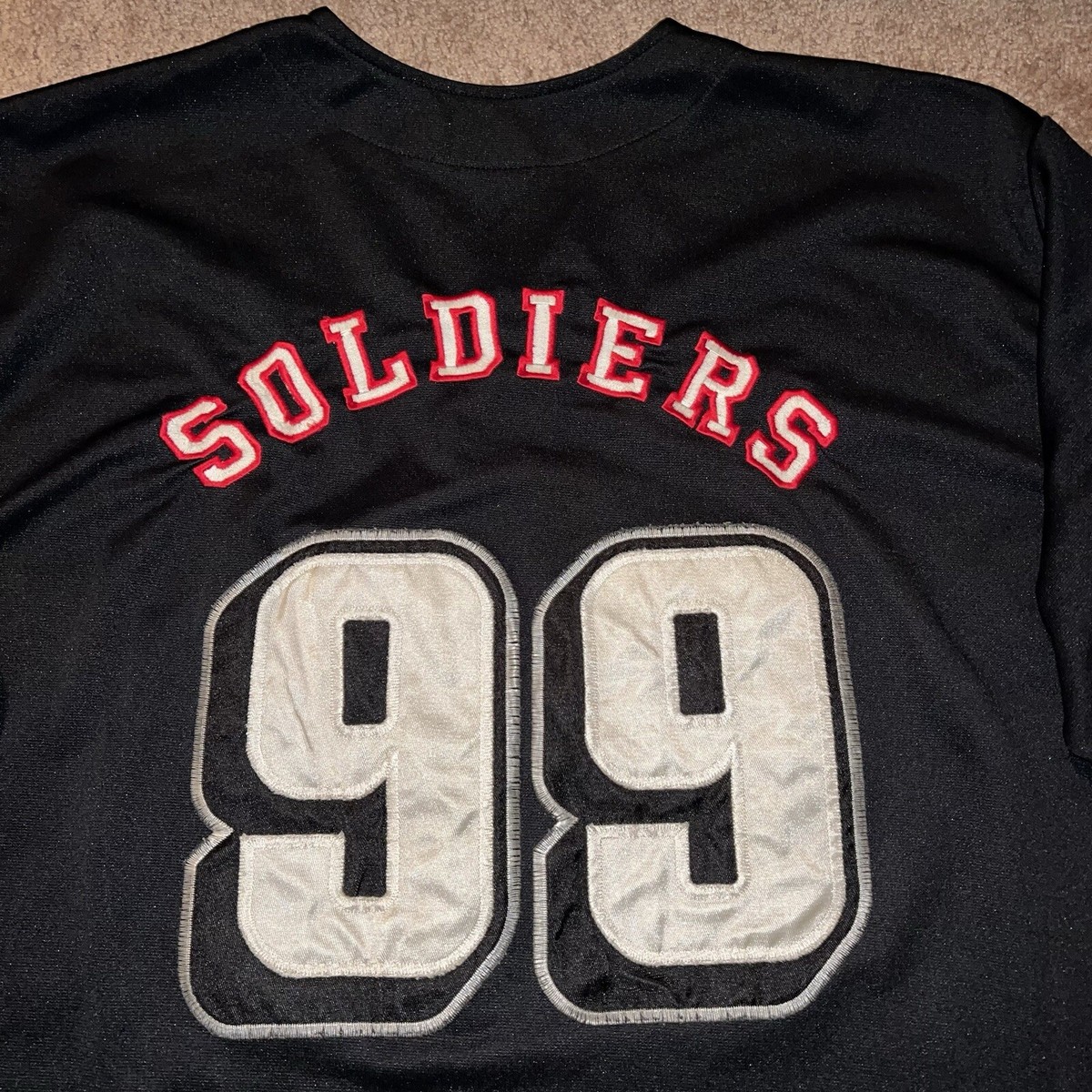 Vtg 90s No Limit Soldiers 1999 Black Rap Hip Hop Master P Baseball