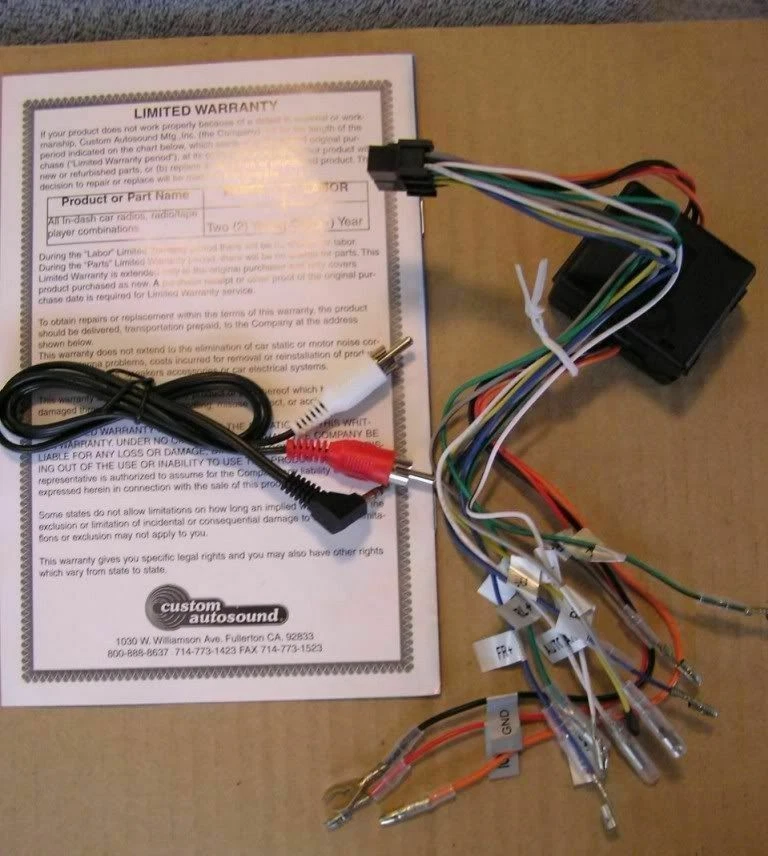 1966 1967 66 67 Oldsmobile Cutlass Radio KIT USA 230 Aux AM/FM  VINTAGE LOOK  - Image 4 of 4
