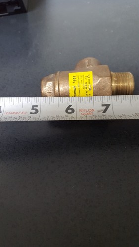 1/2 Zoll Sherman Druck- & TempeRelief Ventil Messinggehäuse Nr. 593 - Bild 11 von 12