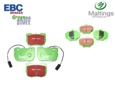 EBC GREEN STUFF BRAKE PADS FRONT + REAR GA4157 GA4485 FITS - DISCOVERY 1 