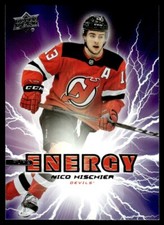 2019-20 Upper Deck Pure Energy Nico Hischier New Jersey Devils #PE-34