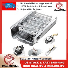 Dryer Heating Element and Thermostat Combo Pack 279838  279816 fit Whirlpool