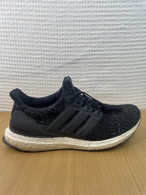 Adidas Ultra Boost Mens Size Black White Athletic Sneakers/Shoes  F36153