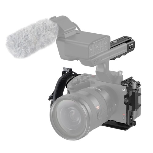 SmallRig FX3 Cage Kit with NATO Rail Support XLR Top Handle for Sony FX30 / FX3 - Picture 4 of 23