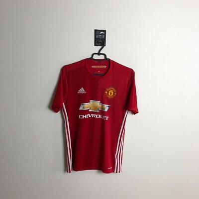 Manchester United Jersey Home football shirt 2016 2017 Adidas AI6720 Mens  SzS