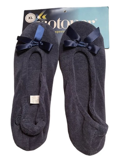 ISOTONER WOMENS BALLERINA SLIPPERS WITH BOWS MACHINE WASHABLE - Picture 6 of 10