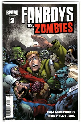 Boom! Studios Comics Fanboys vs Zombies #2 Comic Book VF/NM 2nd Print