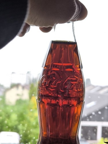 Alte Coca Cola Flasche 1923 ungeöffnet Replikat aus den 80er Jahren Sammler - Bild 13 von 13