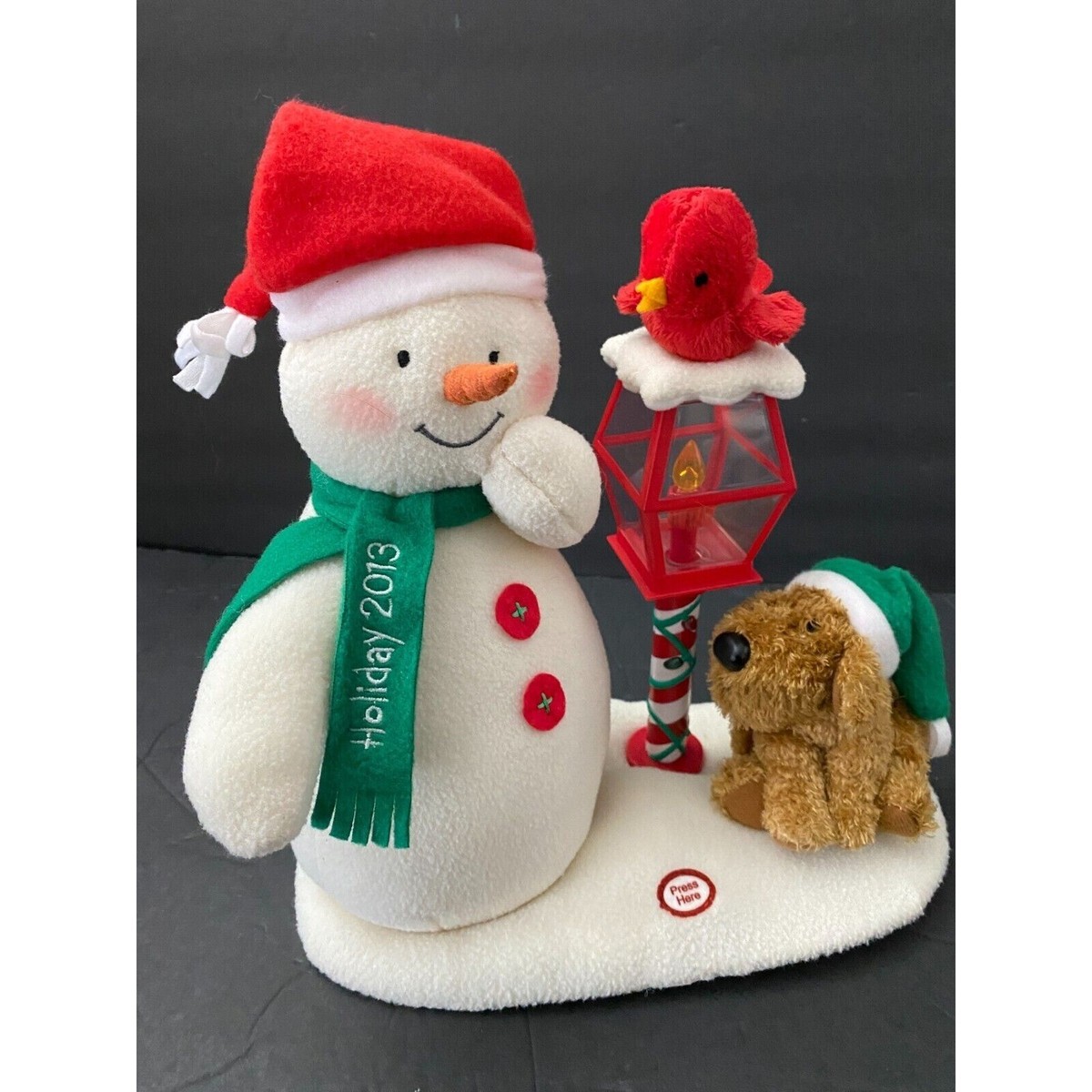 2013 Hallmark Jingle Pals Animated Merry Carolers Trio VIDEO