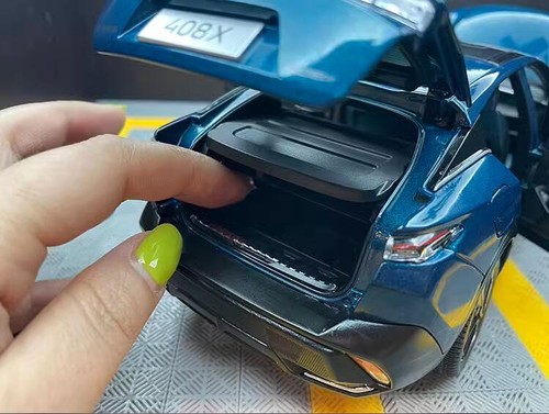 1/18 Peugeot 408X 2023 Diecast Model Car Red/Blue Gifts Hobby Collection - Picture 20 of 23