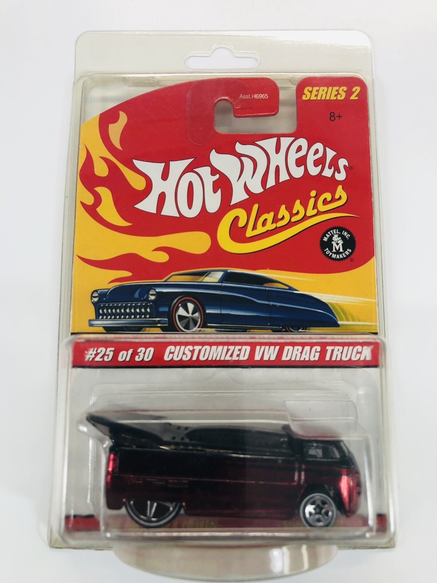 ミニカー Hotwheels VW Drag Truck 2011 Hot Wheels BLUE VW VOLKSWAGEN DRAG TRUCK Happy New Year
