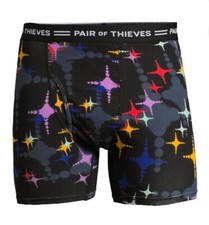 S 28-30 Pair Of Thieves 4Way Cotton S T R E T C H Boxer Brief 5" Inseam 4611