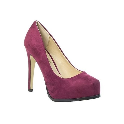 Sintético Ante 12.7cm Tacón de Aguja Timeless Zapatos Salón Plataforma  Talla 3-8 | eBay