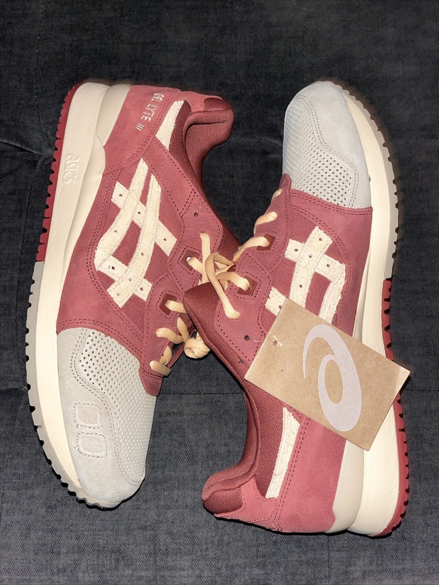 Asics Gel-Lyte III OG Wood Crepe/Burnt Red Shoes Mens Size  display picture 3