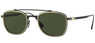 Persol Sunglasses New Limited Bridge Gold Black Green PO5005ST 800831 50 21 145