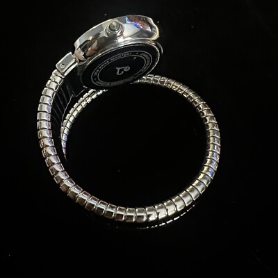 Colleen Lopez Abalone Dial Coil Wrap Bracelet Watch Colleen Lopez Round Dial Coil Wrap Bracelet Watch  main image 2